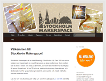 Tablet Screenshot of makerspace.se